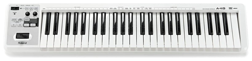 Roland A49 WH Teclado Controlador Midi USB 3