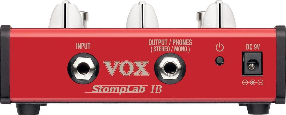 Vox Stomplab IB Pedalera Multiefectos Bajo 4