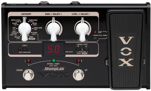 Vox Stomplab IIG Pedalera Multiefectos Guitarra 1