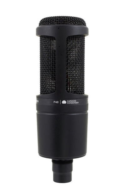 Audio Technica AT2020 Micrófono de Condensador para Estudio 2