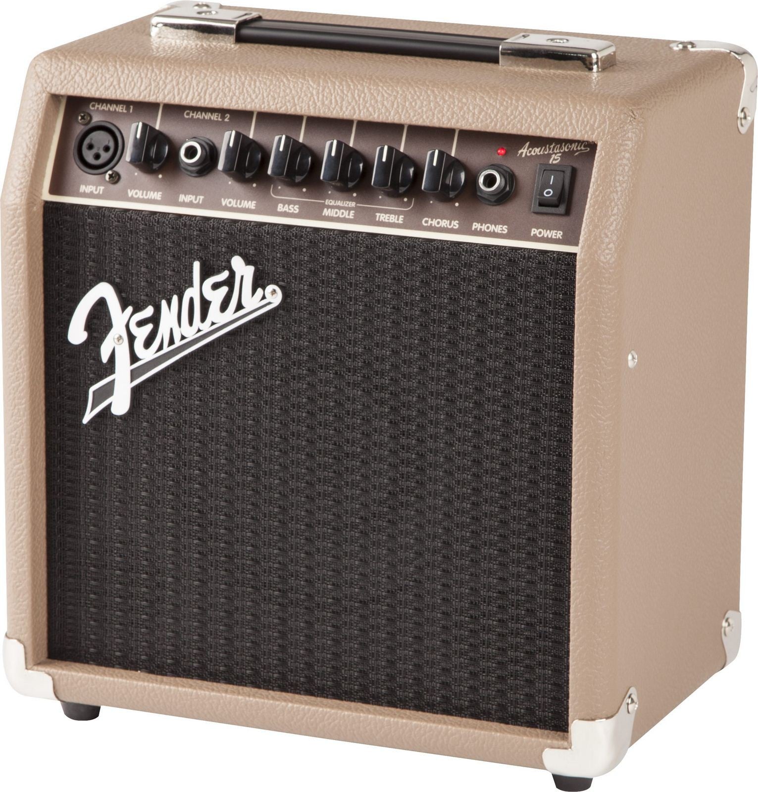 Fender Acoustasonic 15 Amplificador Combo Guitarra Acústica 3