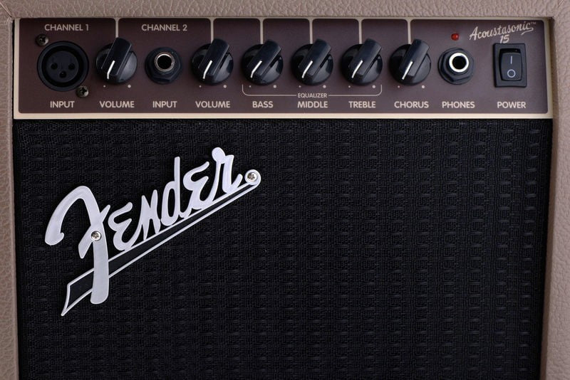 Fender Acoustasonic 15 Amplificador Combo Guitarra Acústica 5