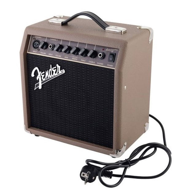 Fender Acoustasonic 15 Amplificador Combo Guitarra Acústica 8