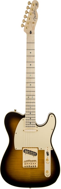 Fender Richie Kotzen Telecaster MN Guitarra Eléctrica Brown Sunburst 1