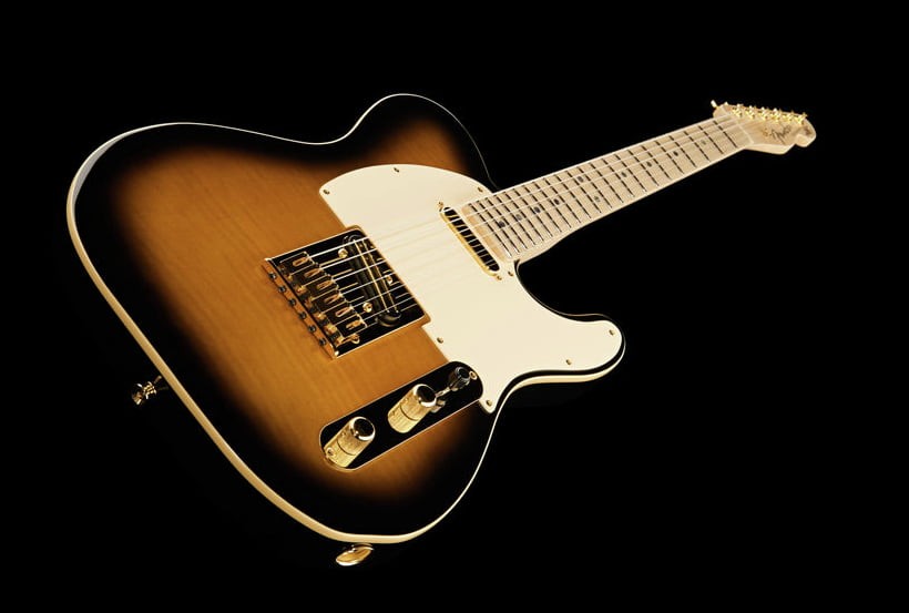 Fender Richie Kotzen Telecaster MN Guitarra Eléctrica Brown Sunburst 10