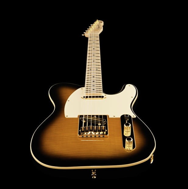 Fender Richie Kotzen Telecaster MN Guitarra Eléctrica Brown Sunburst 13