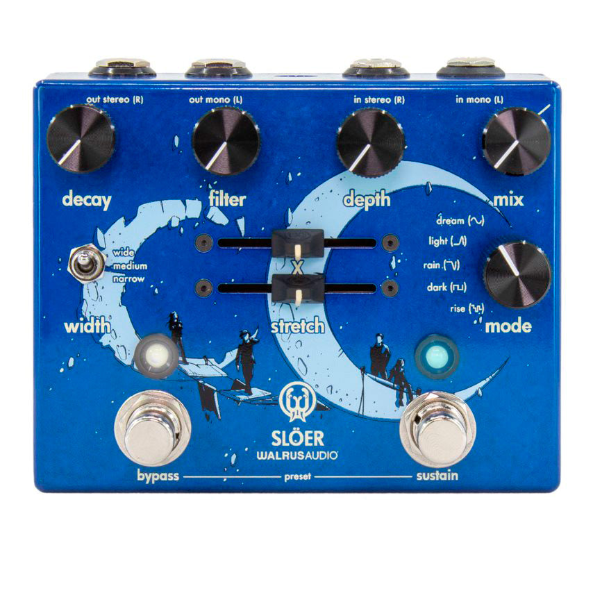 Walrus Sloer Blue Pedal Reverb Estéreo 1