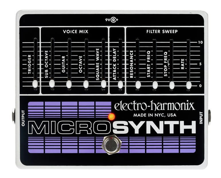 Electro Harmonix Micro Synthesizer Pedal Sintetizador Guitarra 1