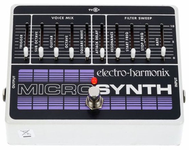 Electro Harmonix Micro Synthesizer Pedal Sintetizador Guitarra 3