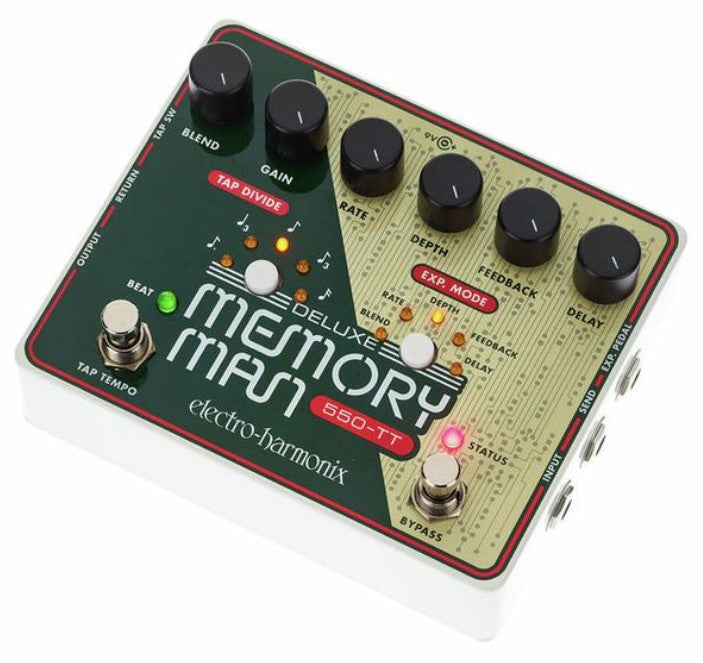 Electro Harmonix Deluxe Memory Man Tempo 550 Pedal Delay Analógico 4