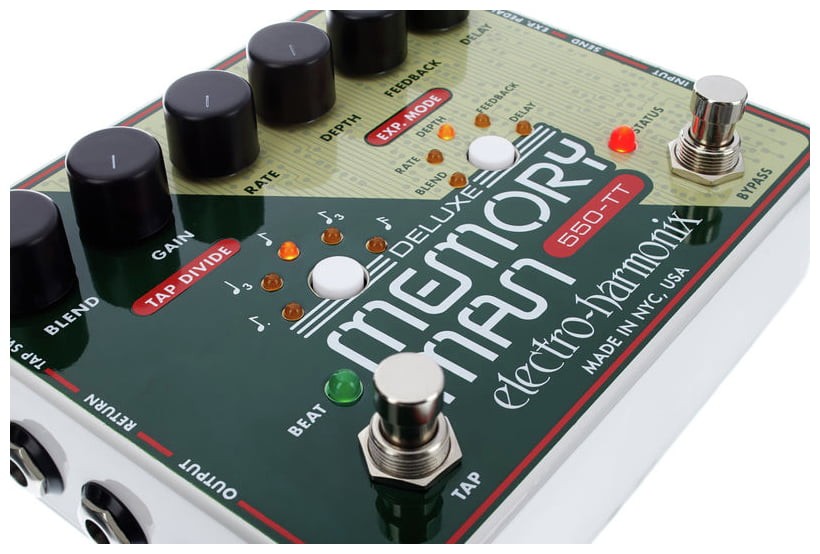 Electro Harmonix Deluxe Memory Man Tempo 550 Pedal Delay Analógico 13