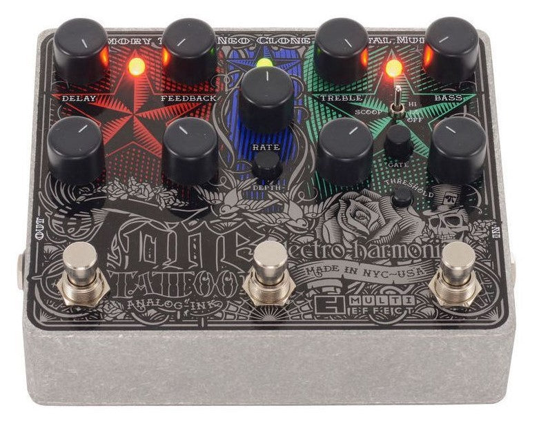 Electro Harmonix Tone Tatoo Pedal Multiefecto 3