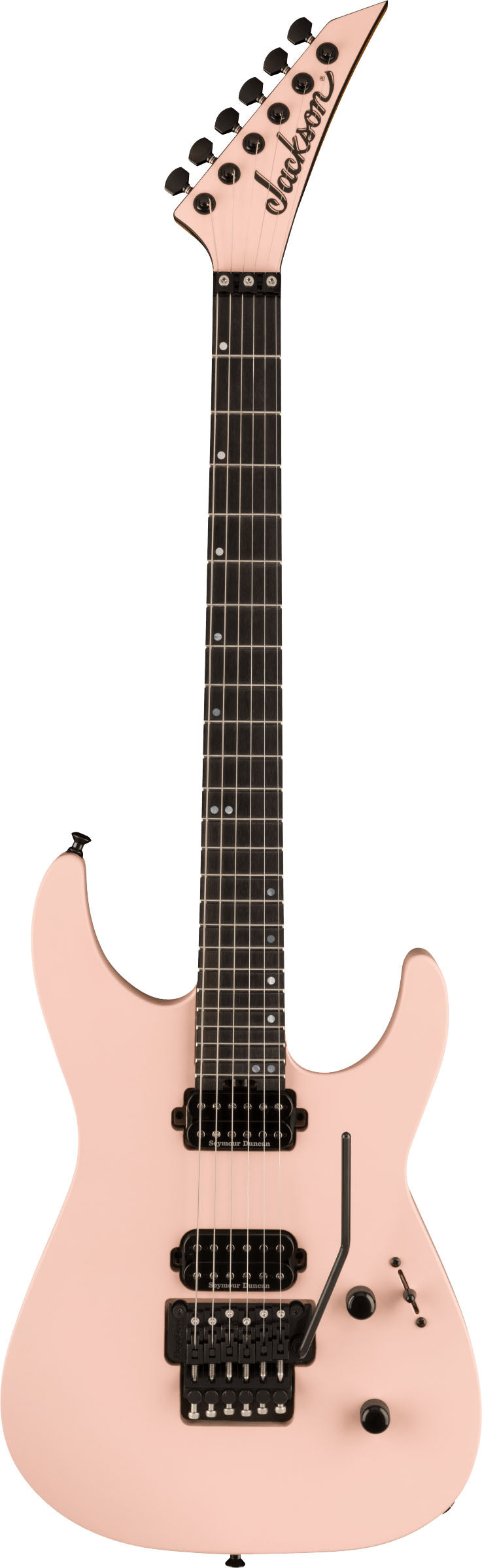 Jackson American Series Virtuoso EB Guitarra Eléctrica Satin Shell Pink 1