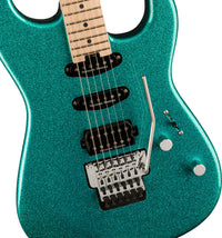 Charvel Pro-Mod San Dimas Style 1 HSS FR M MN Guitarra Eléctrica Aqua Flake 4