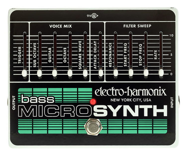 Electro Harmonix Bass Microsynth Pedal Sintetizador Bajo 1