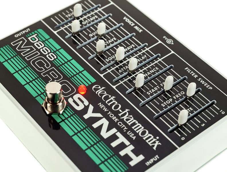 Electro Harmonix Bass Microsynth Pedal Sintetizador Bajo 10