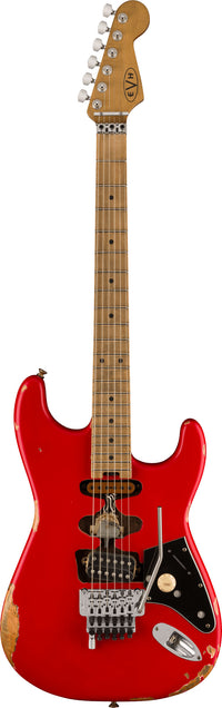 EVH Frankenstein Relic MN Guitarra Eléctrica Roja 1