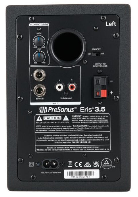 Presonus Eris3.5 Pareja Monitores Estudio 9