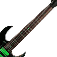 Ibanez UV70P BK Steve Vai Signature Guitarra Eléctrica 7 Cuerdas Negra 13