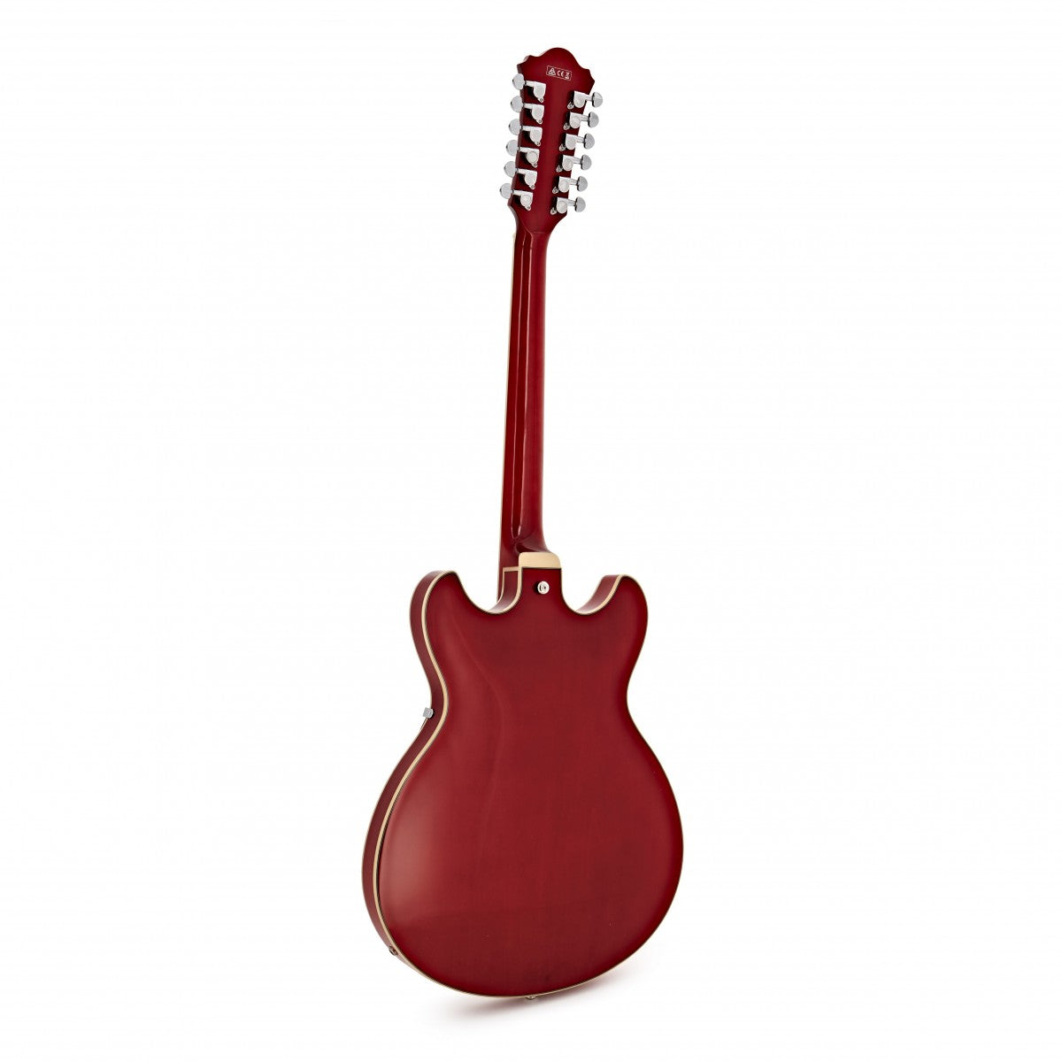 Ibanez AS7312 TCD Guitarra Eléctrica 12 Cuerdas Transparent Cherry 2