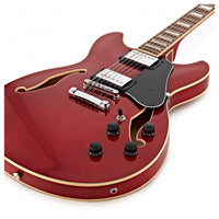 Ibanez AS7312 TCD Guitarra Eléctrica 12 Cuerdas Transparent Cherry 4