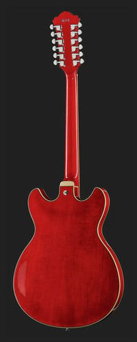 Ibanez AS7312 TCD Guitarra Eléctrica 12 Cuerdas Transparent Cherry 13