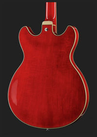 Ibanez AS7312 TCD Guitarra Eléctrica 12 Cuerdas Transparent Cherry 15