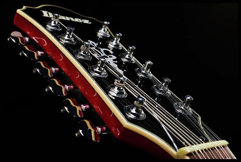 Ibanez AS7312 TCD Guitarra Eléctrica 12 Cuerdas Transparent Cherry 24