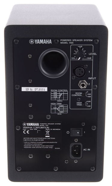 Yamaha HS5 Monitor Estudio Biamplificado. Unidad 3