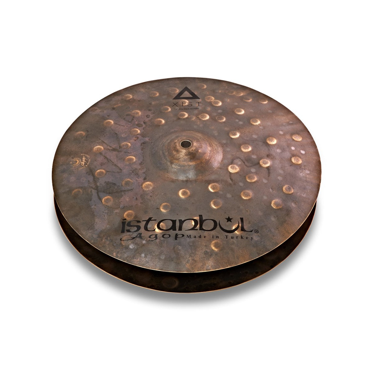 Istanbul Agop Xist 13 Dry Dark Hi-Hat Platos Batería 13 Pulgadas 9