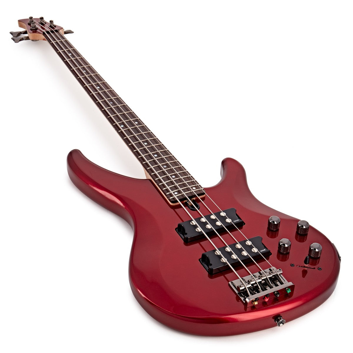 Yamaha TRBX304 CAR Bajo Eléctrico Candy Apple Red 3