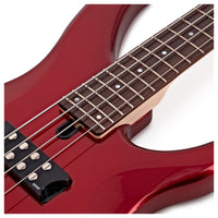 Yamaha TRBX304 CAR Bajo Eléctrico Candy Apple Red 5