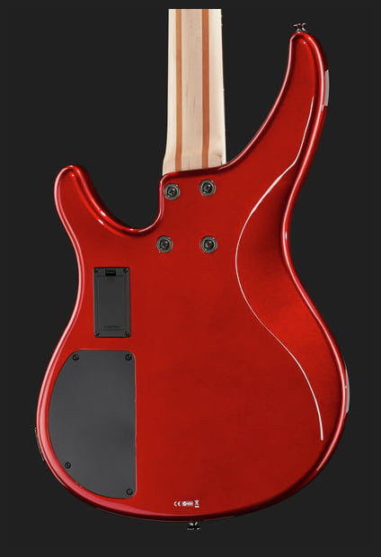 Yamaha TRBX304 CAR Bajo Eléctrico Candy Apple Red 11