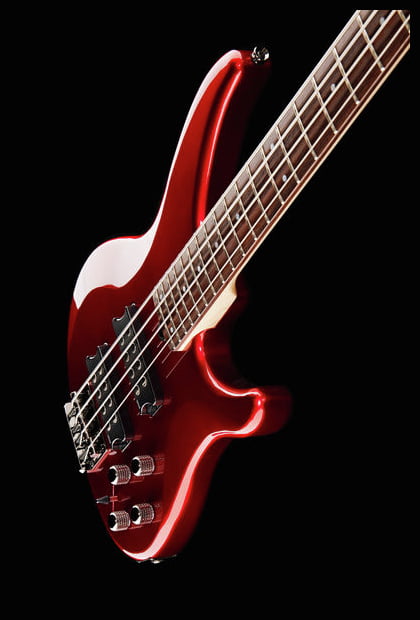 Yamaha TRBX304 CAR Bajo Eléctrico Candy Apple Red 16