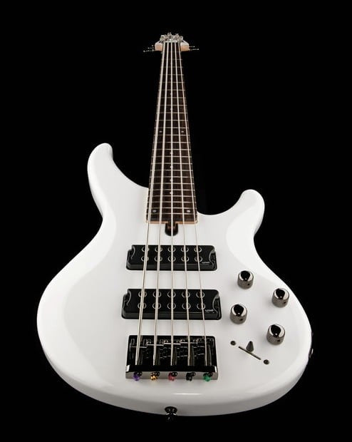 Yamaha TRBX305 WH Bajo Eléctrico 5 Cuerdas Blanco 11