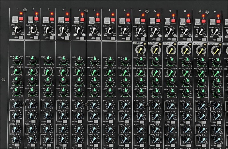 Yamaha MGp24X Mesa de Mezclas Analógica de 24 Canales 6