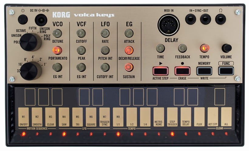 Korg Volca Keys Sintetizador Analógico Polifónico 1