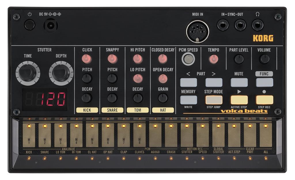 Korg Volca Beats Caja de Ritmos Analógica 1