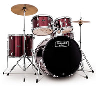 Mapex TNM5044TCUDR Tornado Batería Acústica con Herrajes 20 Roja 1