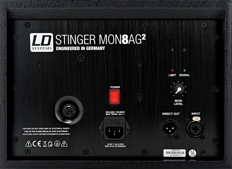 LD Systems Stinger MON 81A G2 Monitor de Escenario Activo 4