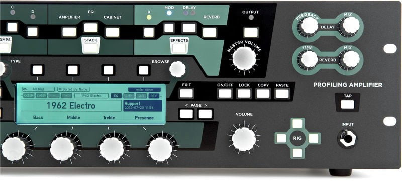 Kemper Profiling Rack Amplificador Rack Guitarra 6