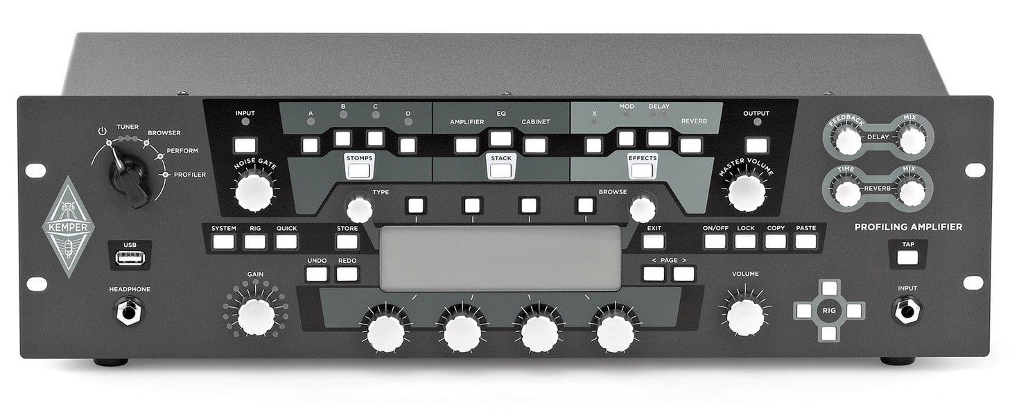 Kemper Profiling Rack Amplificador Rack Guitarra 11