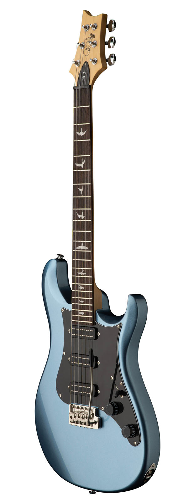 PRS SE NF3 IBM RW Guitarra Eléctrica Ice Blue Metallic 2