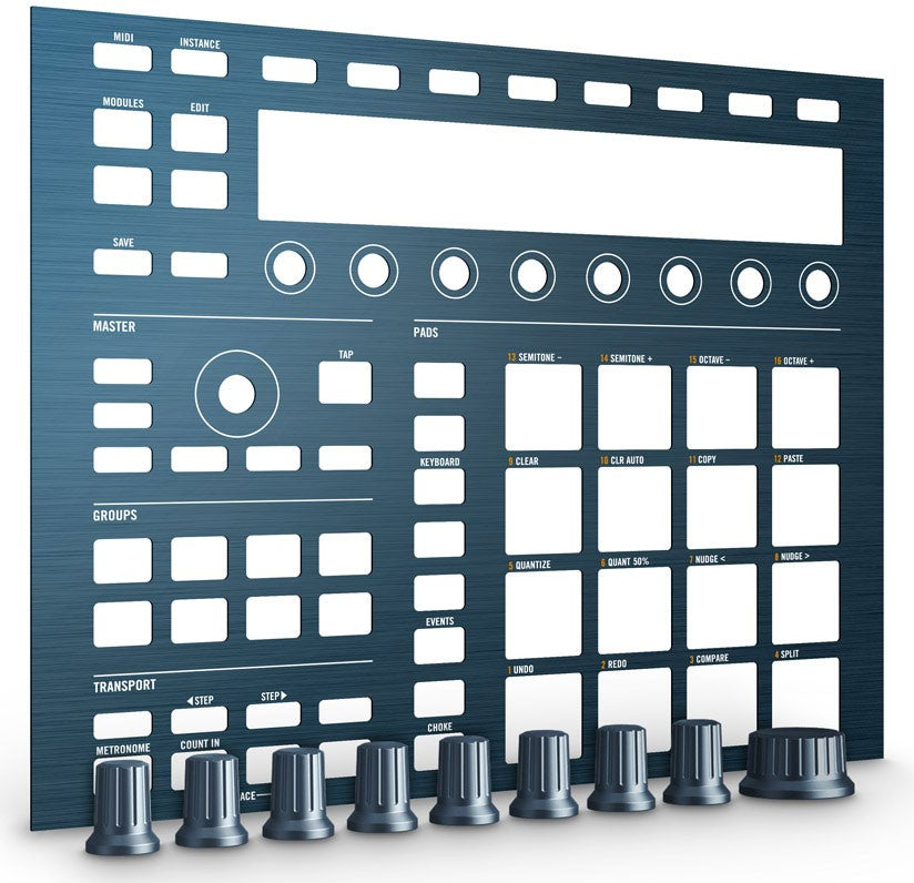 Native Instruments Maschine MK2 Custom Kit Steel Blue. 1