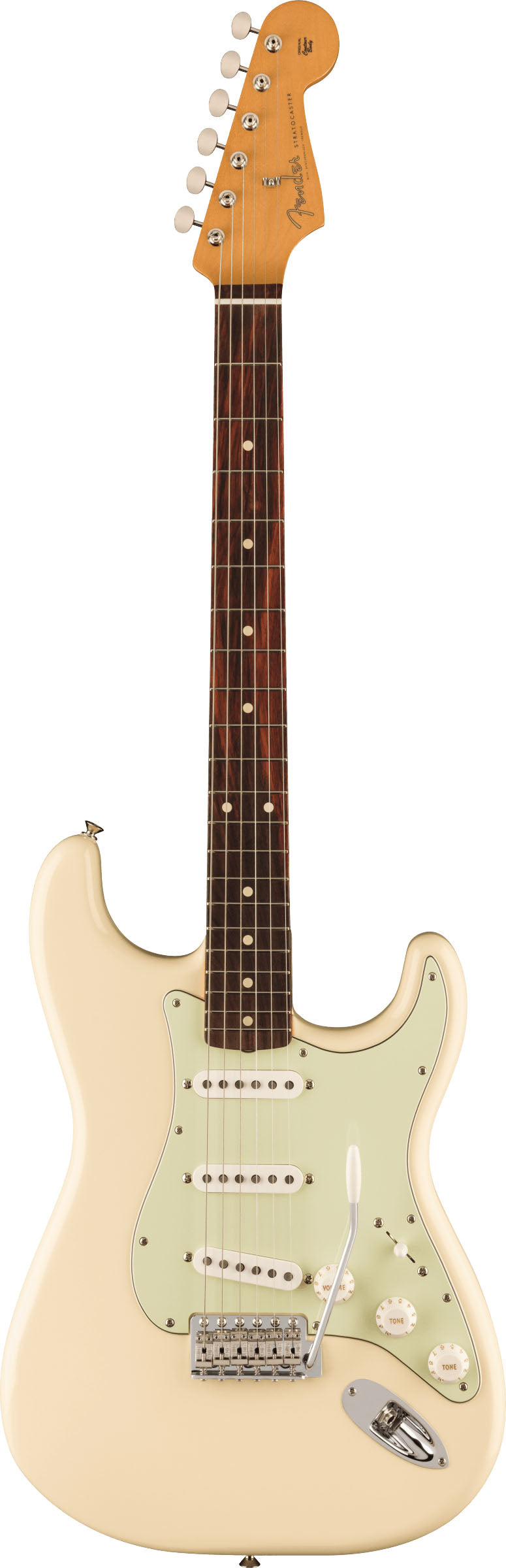 Fender Vintera II 60S Stratocaster RW Guitarra Eléctrica RW Olympic White 1