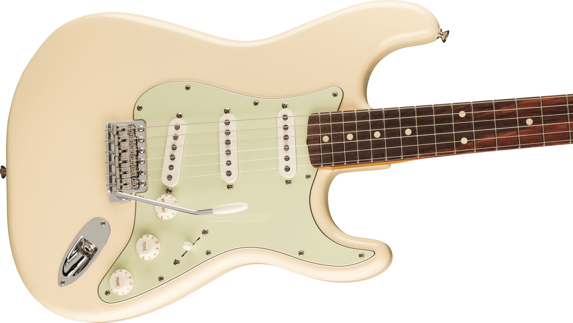 Fender Vintera II 60S Stratocaster RW Guitarra Eléctrica RW Olympic White 3