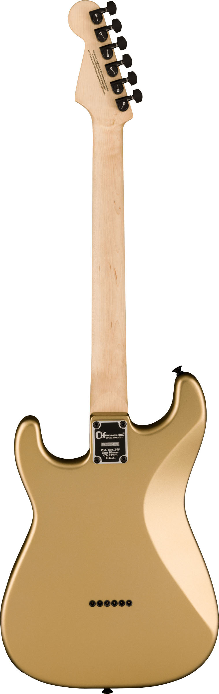 Charvel Pro-Mod So-Cal Style 1 HH HT E EB Guitarra Eléctrica Pharaohs Gold 2