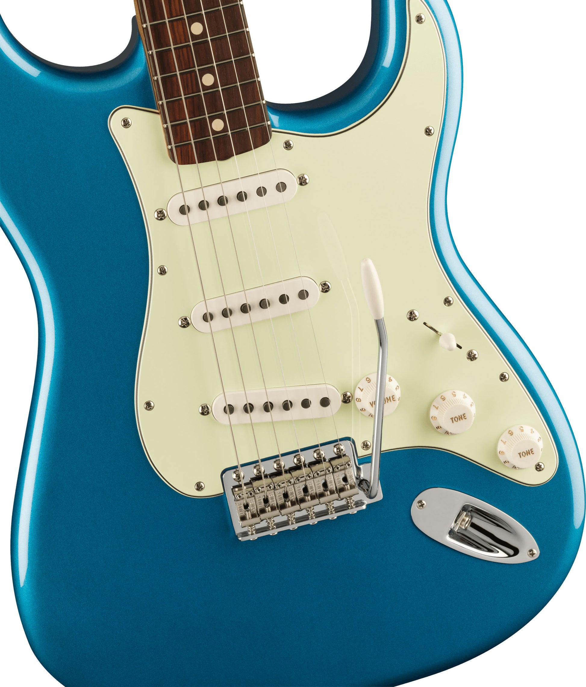 Fender Vintera II 60S Stratocaster RW Guitarra Eléctrica Lake Placid Blue 4