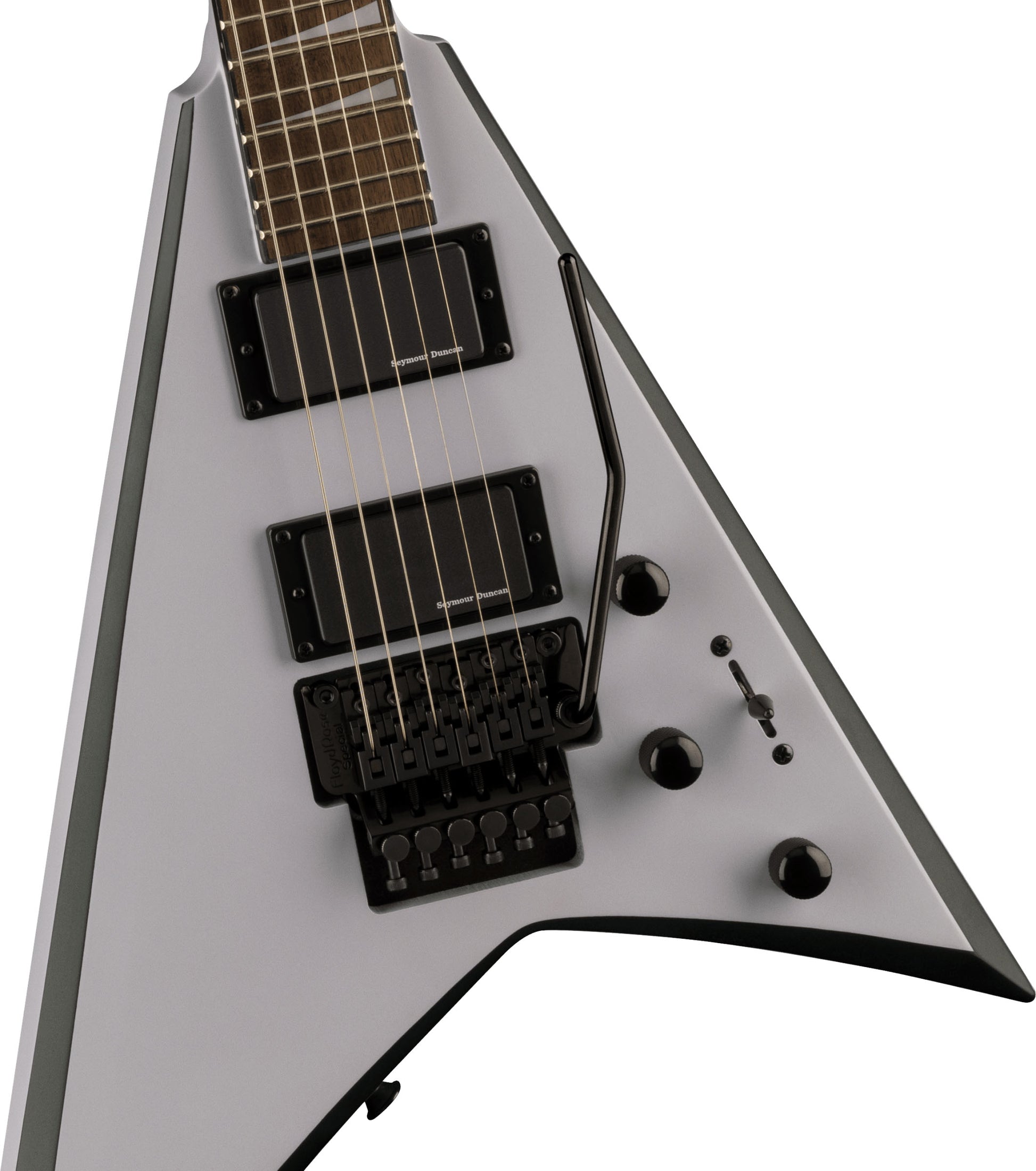 Jackson RRX24 X Series Rhoads IL Guitarra Eléctrica Battleship Gray with Black Bevels 4