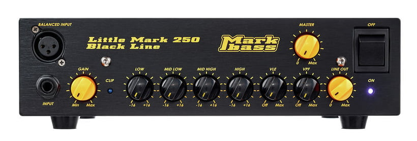 Markbass Little Mark 250 Black Line Amplificador Cabezal Bajo 1